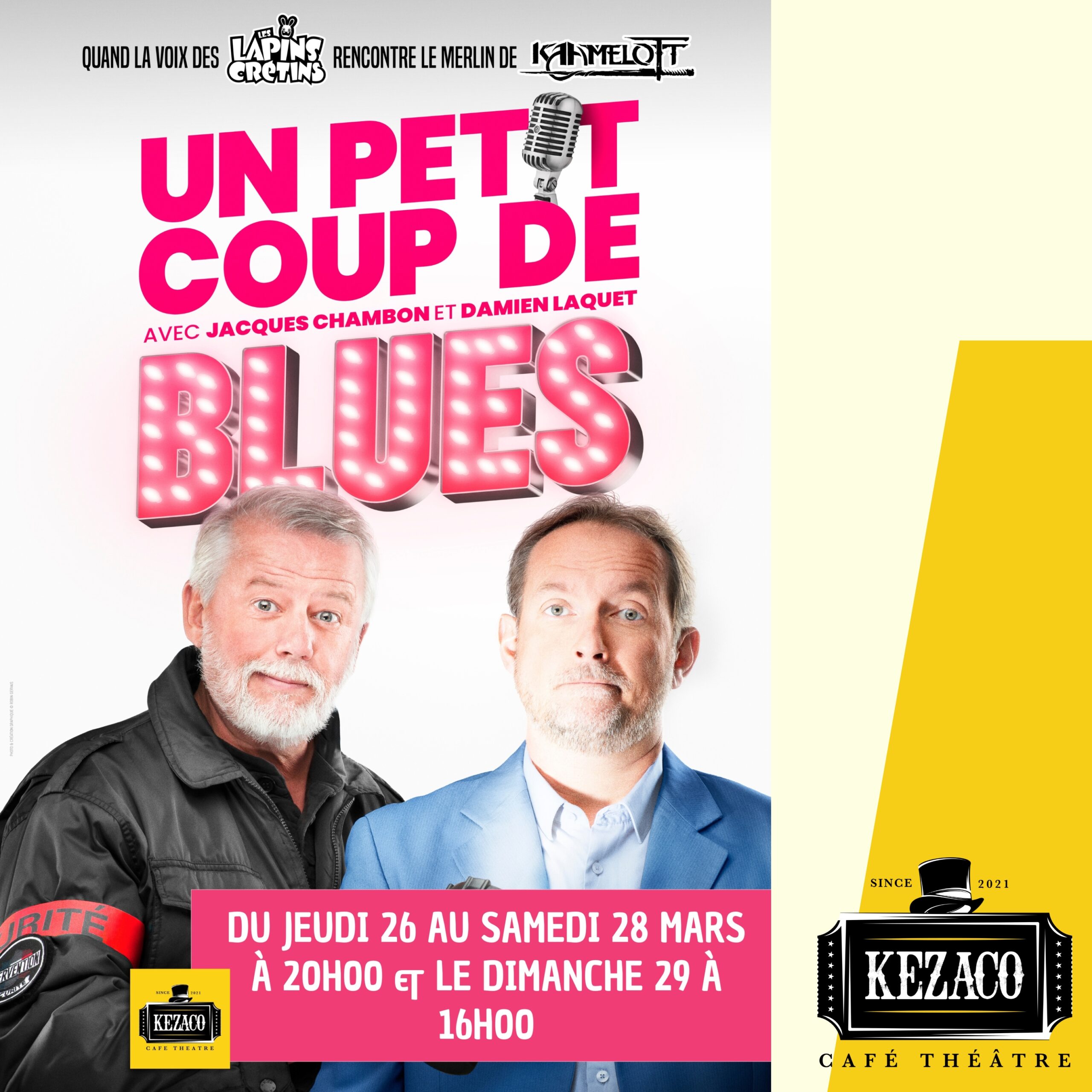Un p'tit coup de blues au Kezaco Café-Théâtre.