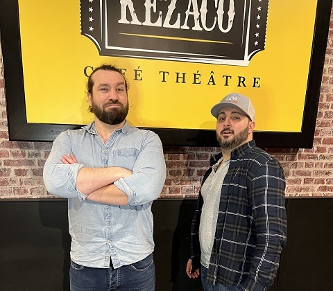 Bastien et Aurélien - Gérants du Kezaco Café-Théâtre
