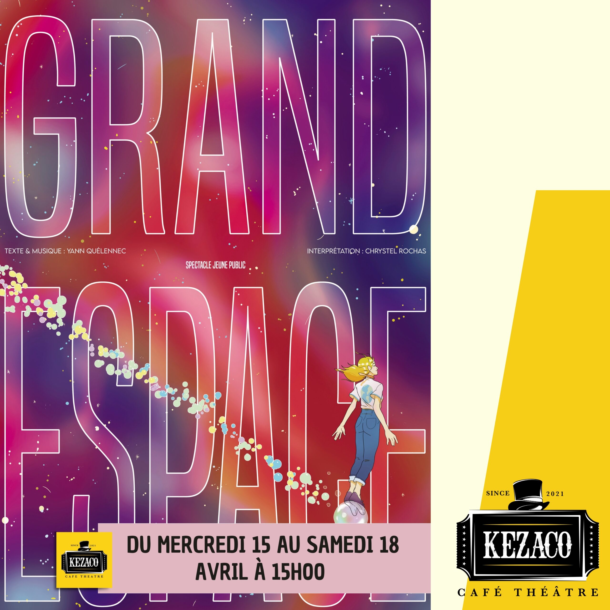 Venez vivre un moment en famille au Kezaco, pendant les vacances scolaires.