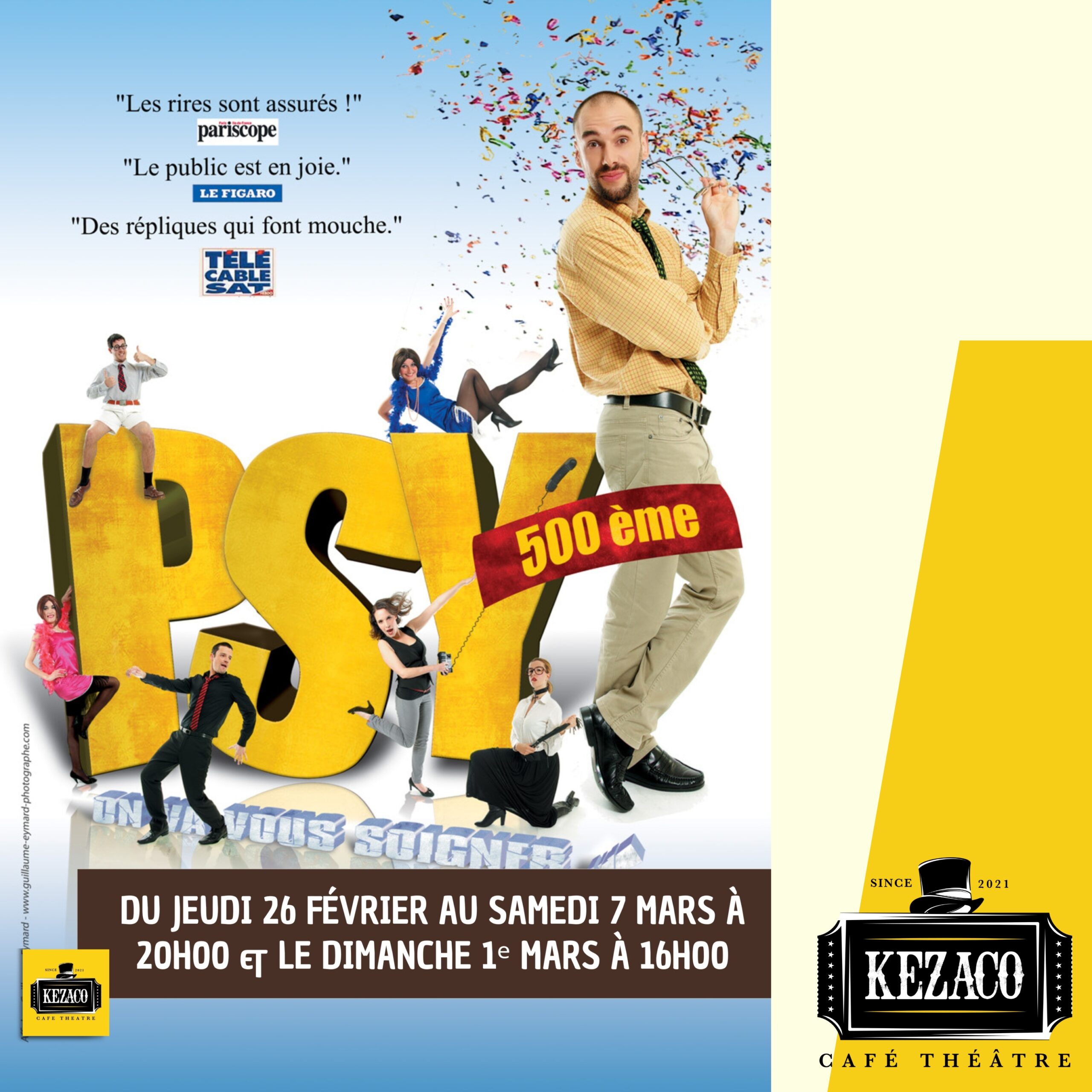 Découvrez une thérapie hilarante au Kezaco !