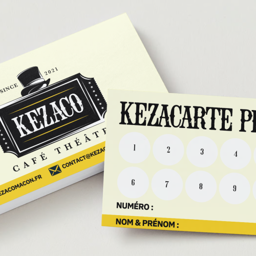 Kezacarte Platinium, abonnement de 10 places